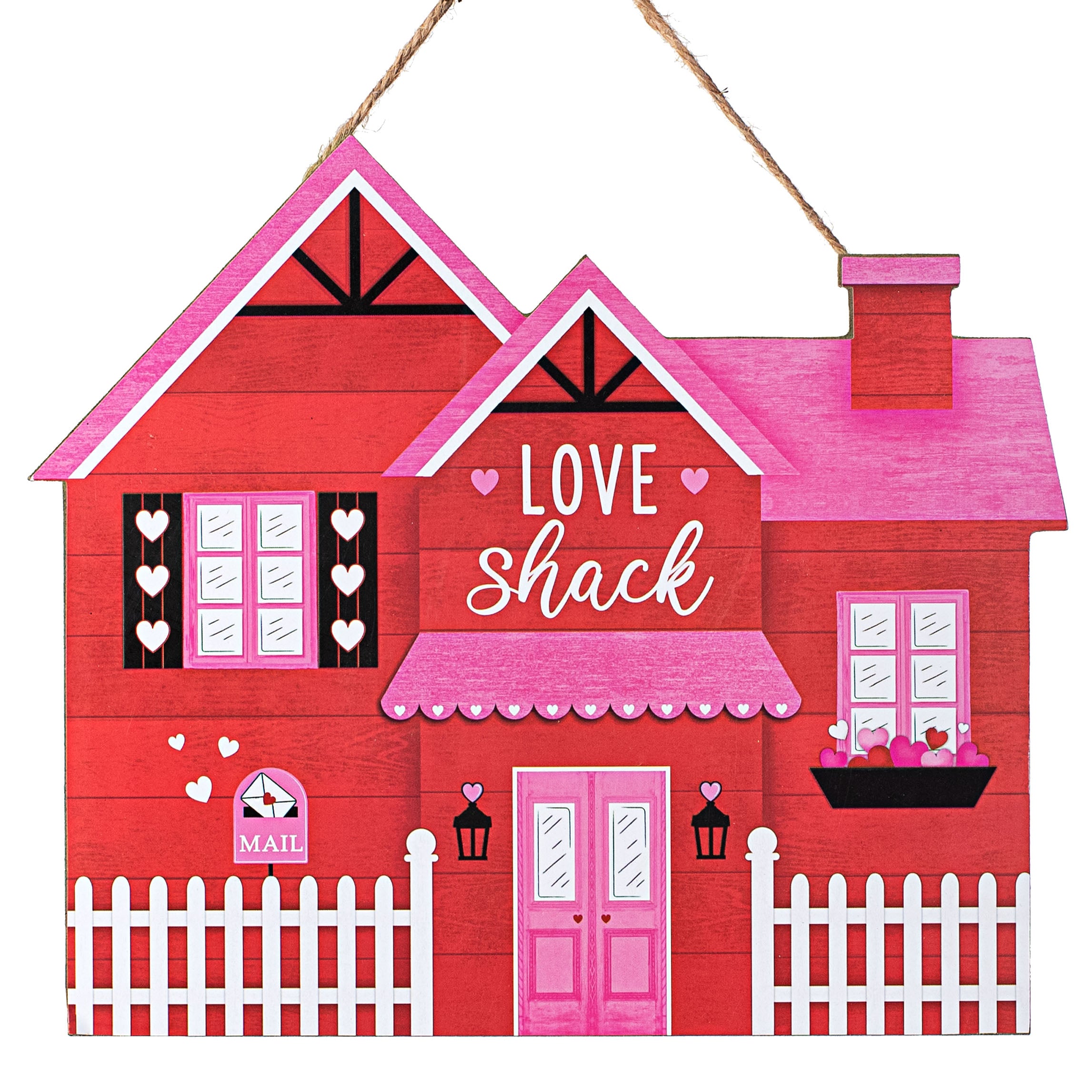 Love cheapest Shack Valentine’s Day Wreath