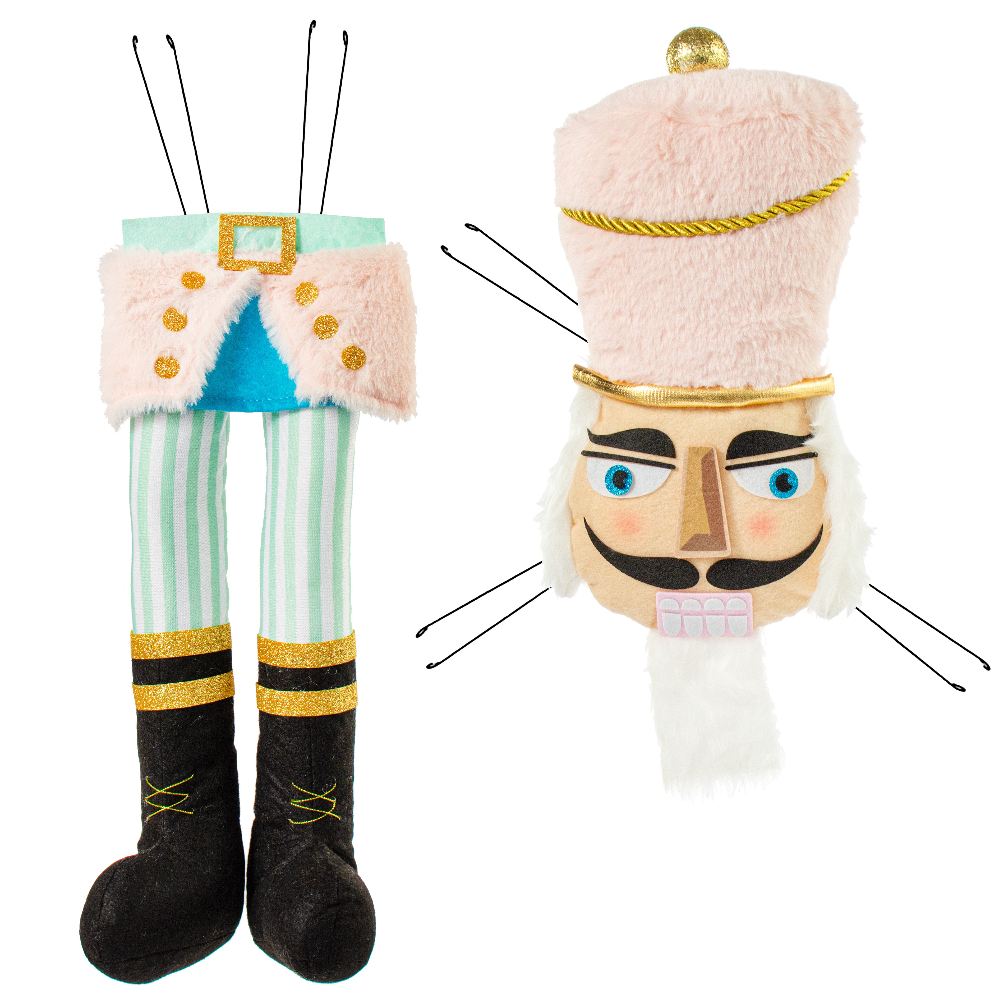 Pastel nutcracker shops set