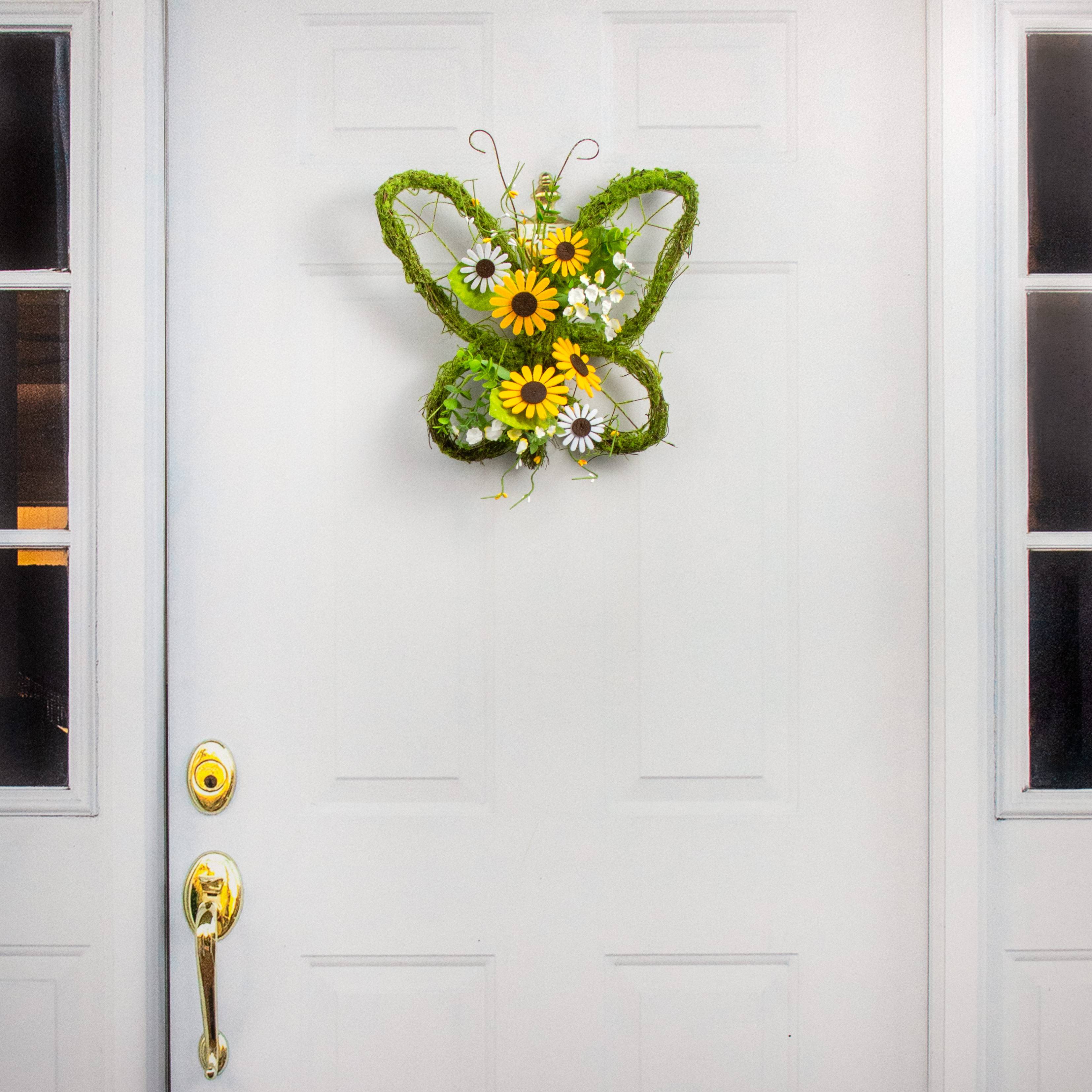 Grapevine outlet Butterfly Door Hanger, Floral Butterfly, Door Hanger with Florals, Spring Butterfly