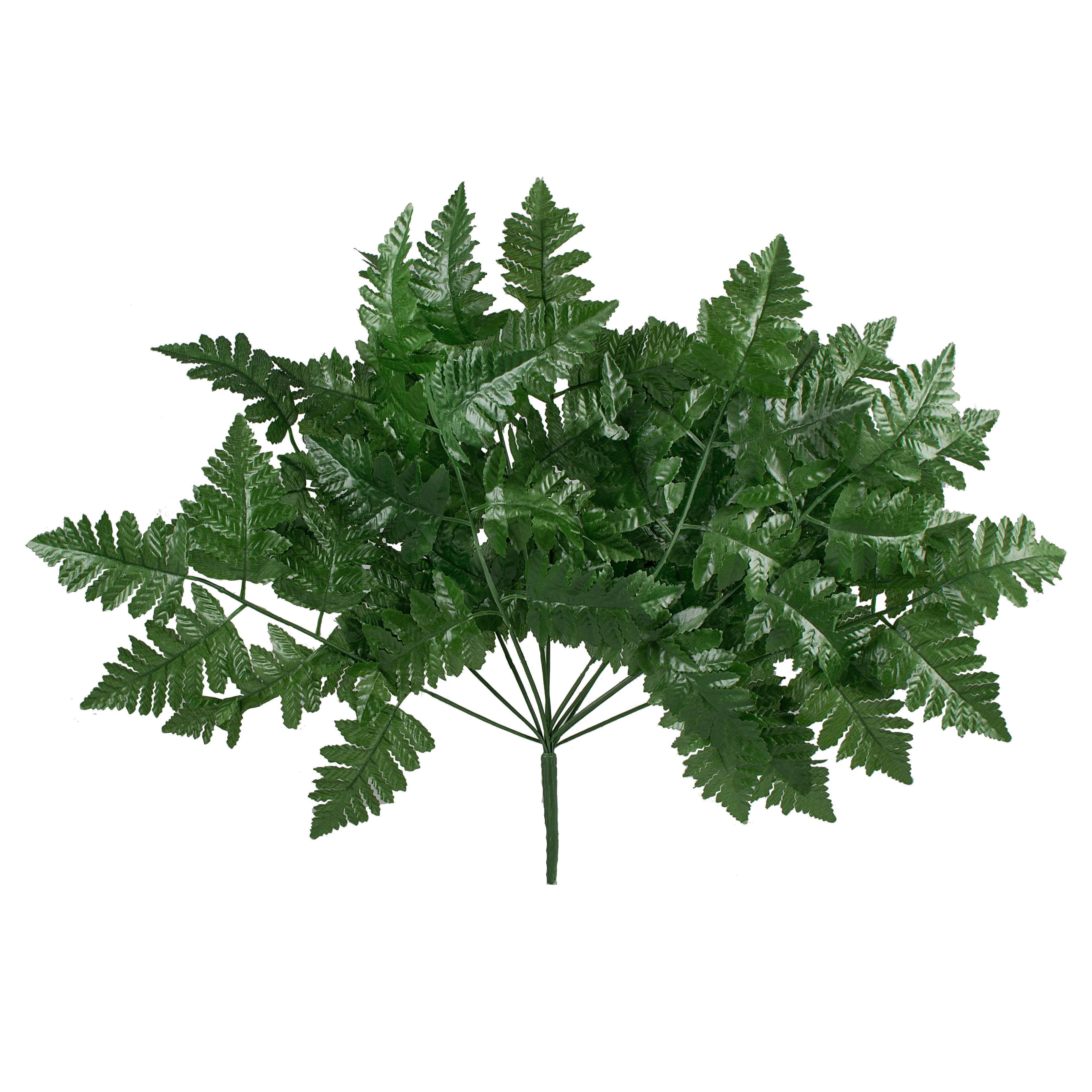 288 shops STEMS OF MEMORIAL SILK LEATHER FERN