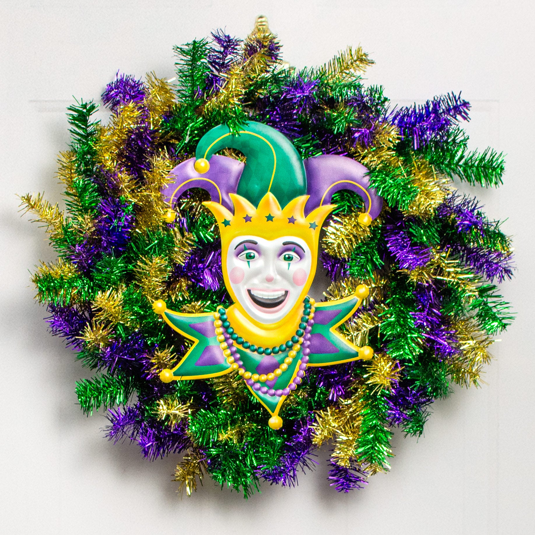 Mardi purchases gras wreath