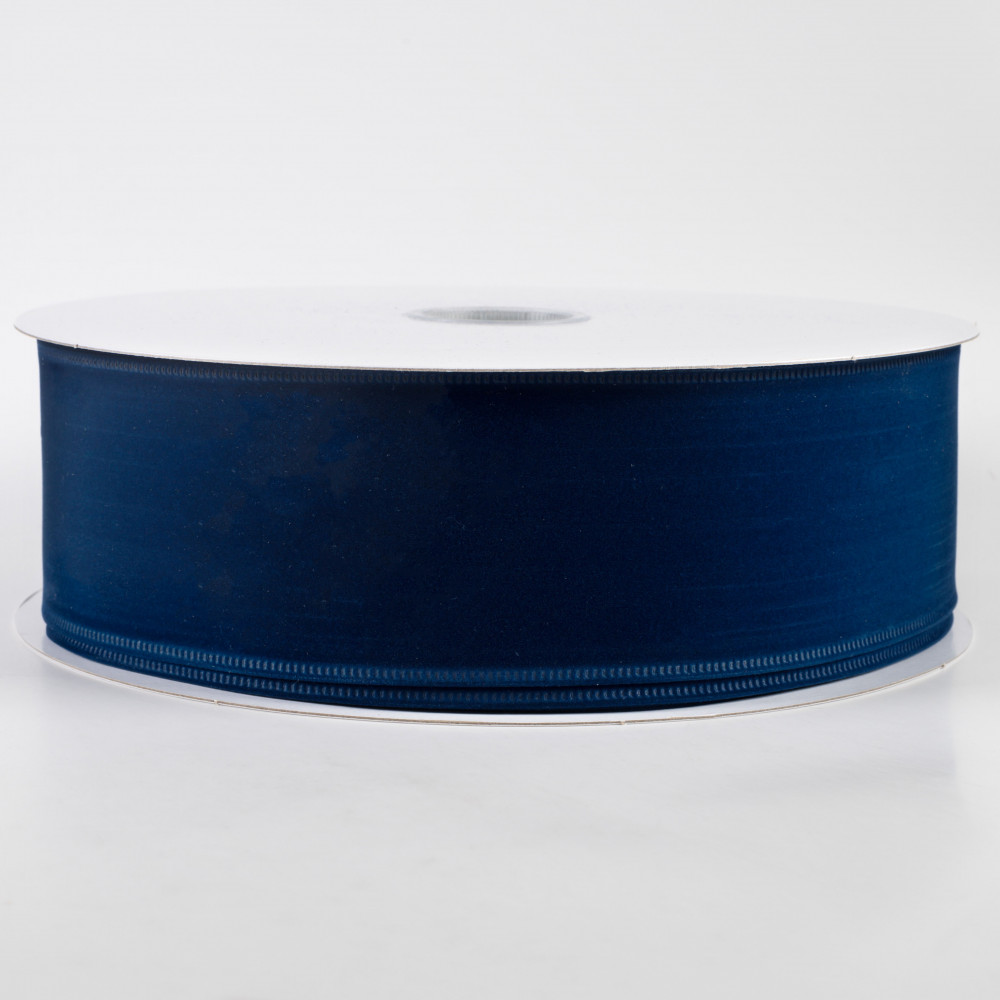 1 x 10 yds Navy Blue Velvet Ribbon - Holiday Warehouse Ribbon