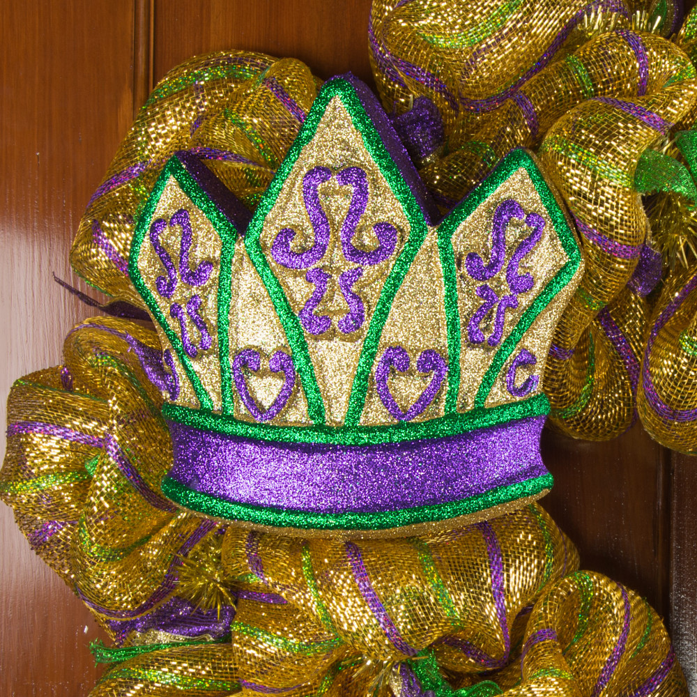 Mardi Gras Crown Ornament