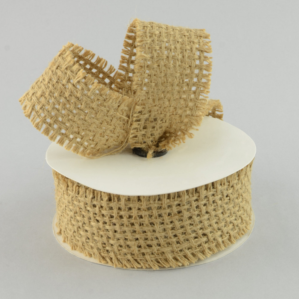 2 Jute Ribbon - Natural - 10 Yard from CorsetMakingSupplies.com