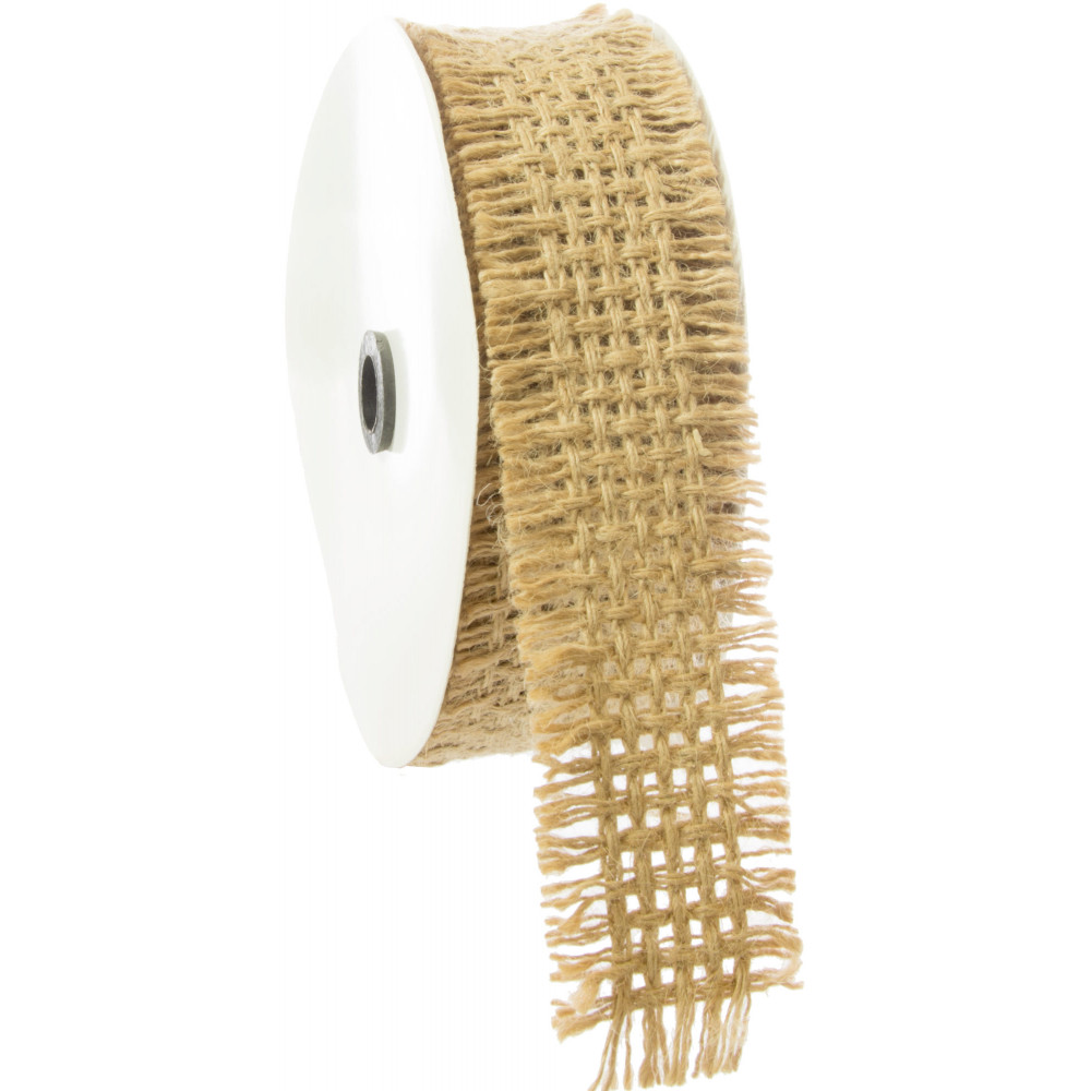 2 Jute Ribbon - Natural - 10 Yard from CorsetMakingSupplies.com