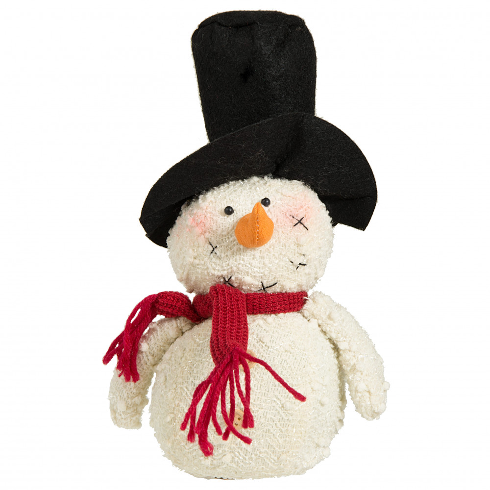10 Felt Snowman Half-a-Hat