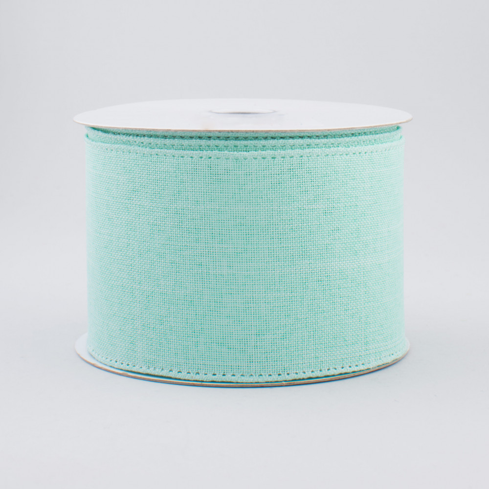 1.5 or 2.5 inch Emerald Green Canvas Wired Ribbon - 10 Yards – Perpetual  Ribbons
