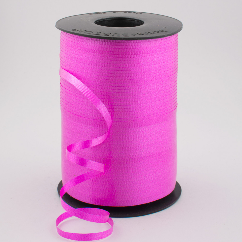 3/16 Curling Ribbon Crimped: Hot Pink (550 Yards) [931641