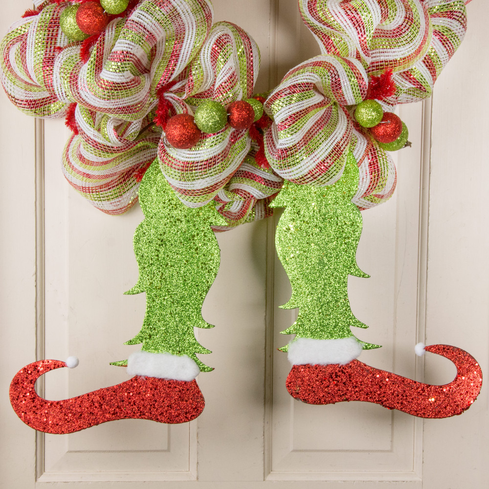 Monster Legs Christmas Tree Bow – Emerald's Avenue