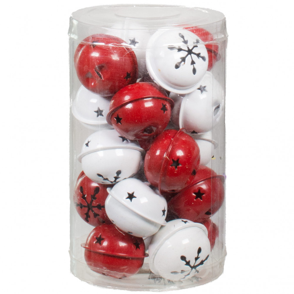 Red Jumbo Christmas Jingle Bells  Pick Your Size – Petals and