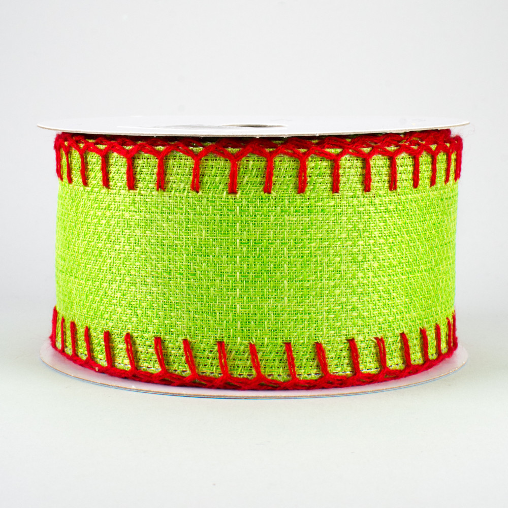 2.5 Baseball Stitching Ribbon (10 Yards)