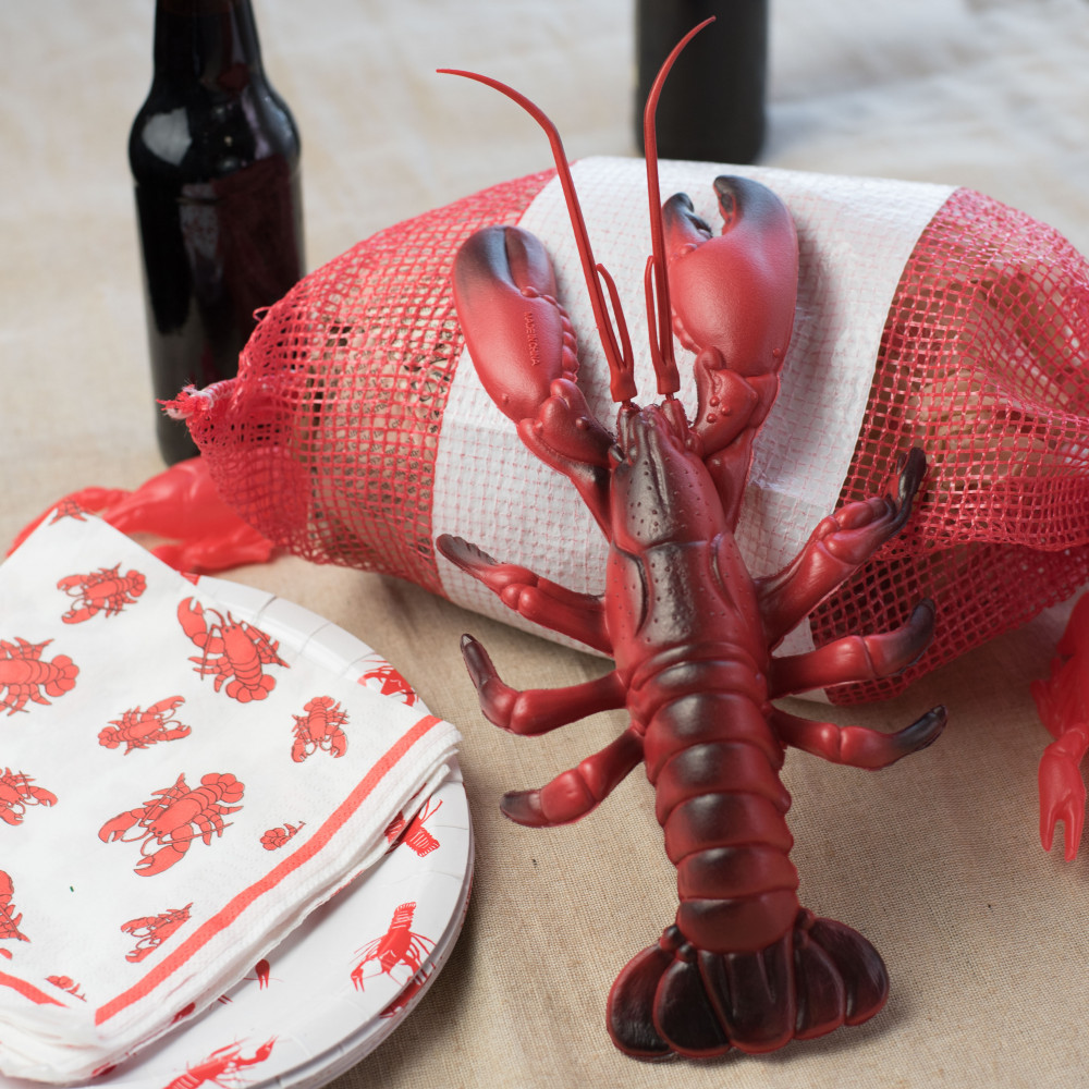 12 Plastic Crawfish-Lobster