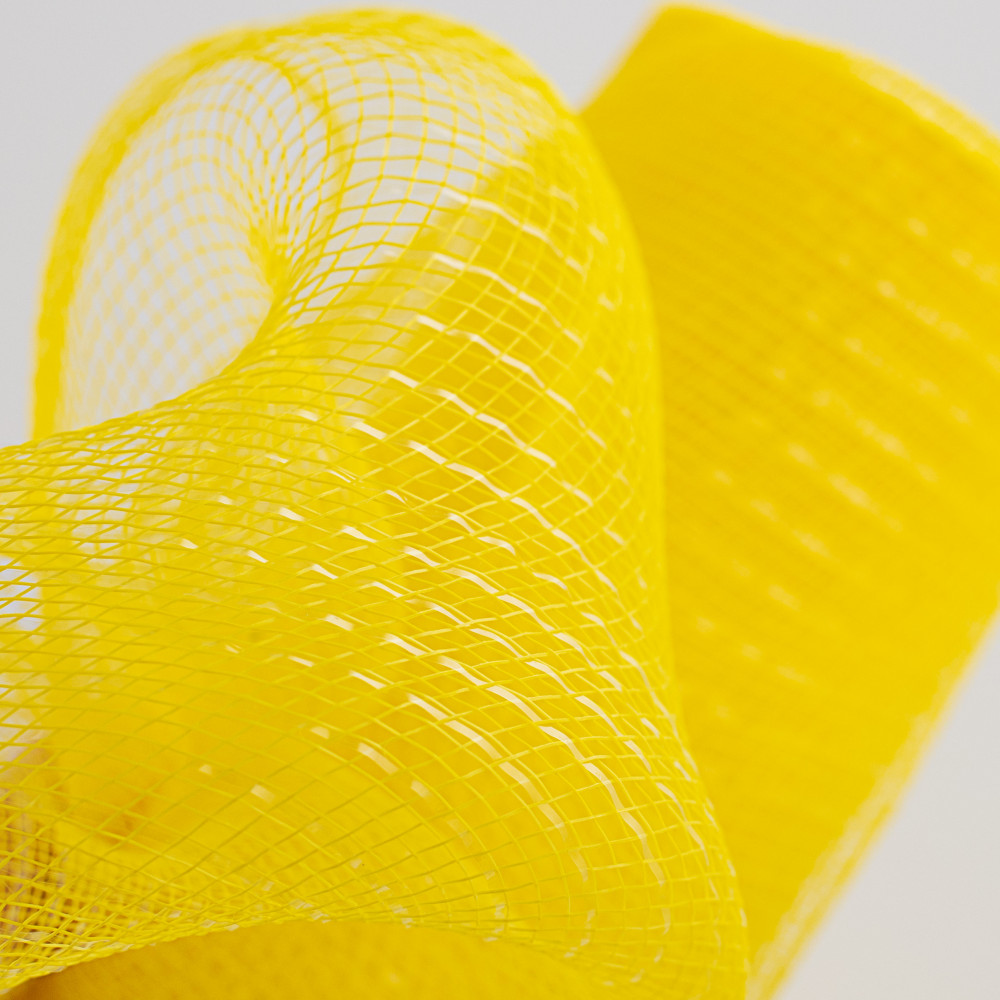 10 Poly Mesh Roll: Metallic Daffodil Yellow [XB90510-22] 
