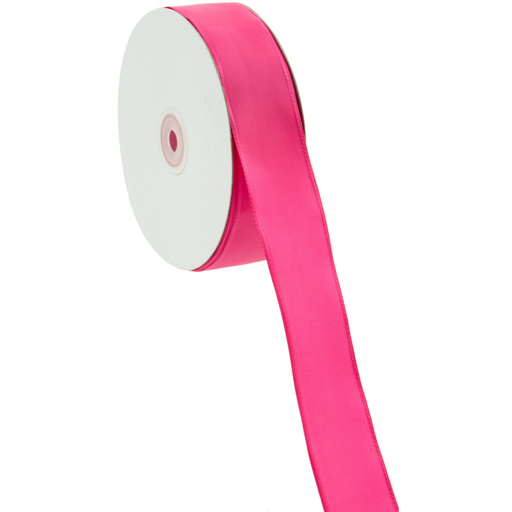 1.5 Pink Support Ribbons On Satin Ribbon (50 Yards)