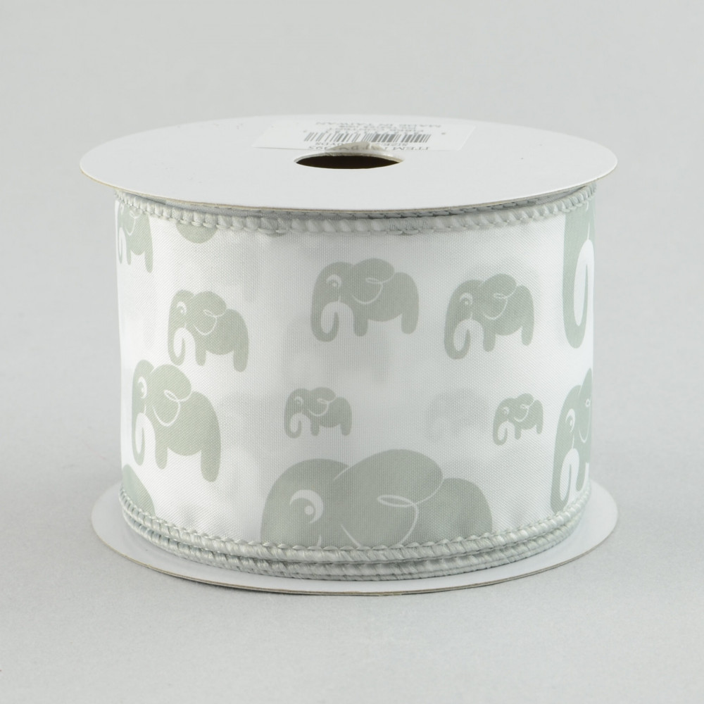 elephant print ribbon
