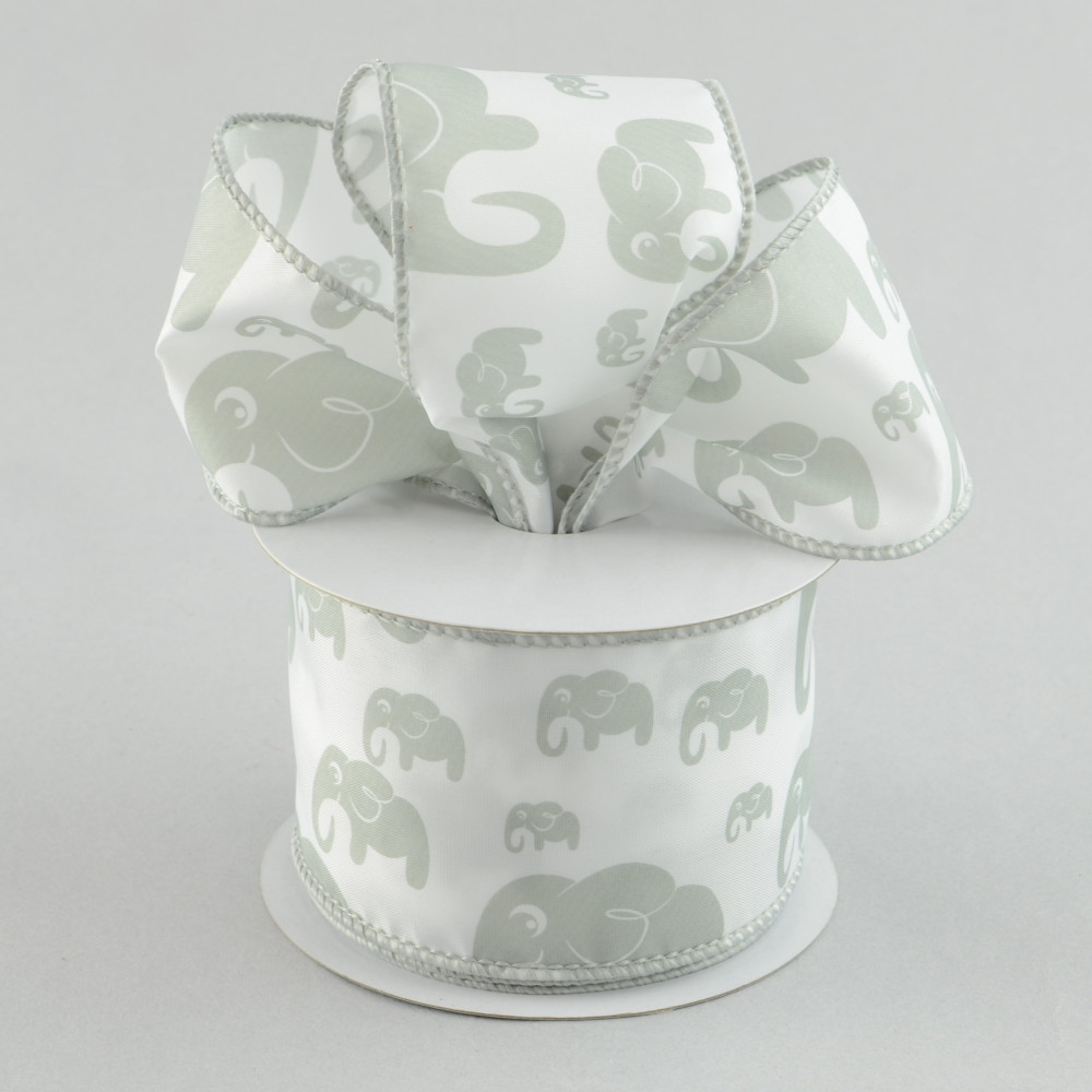 elephant print ribbon
