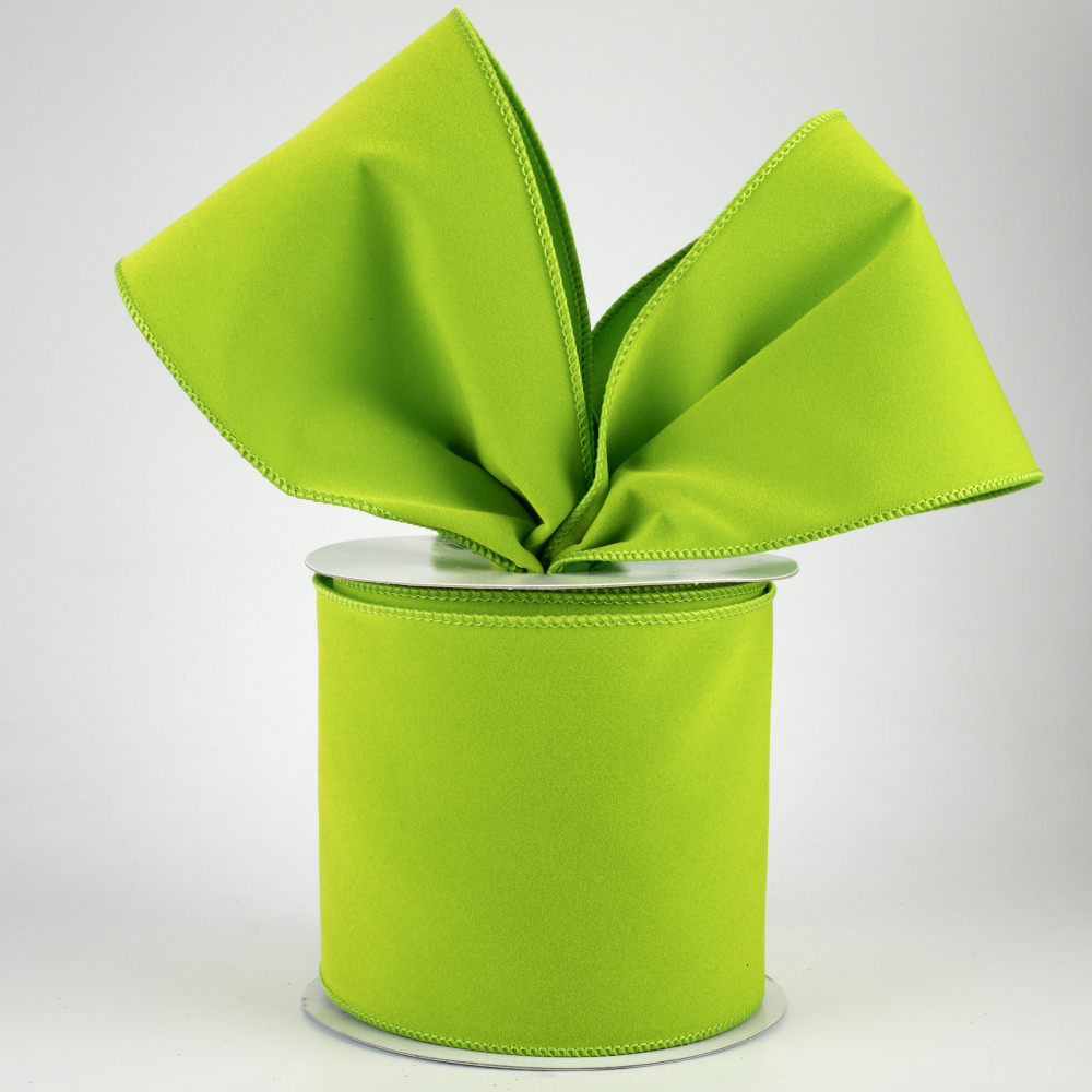 4 Velvet Ribbon: Emerald Green - 10yds (RL194406) – The Wreath Shop