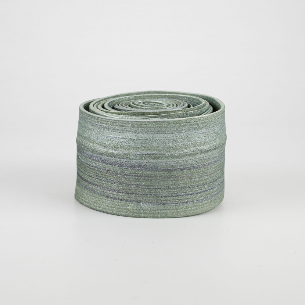 1.6 Foam Strip Wired Ribbon: Green (5 Feet) [MD058609] 