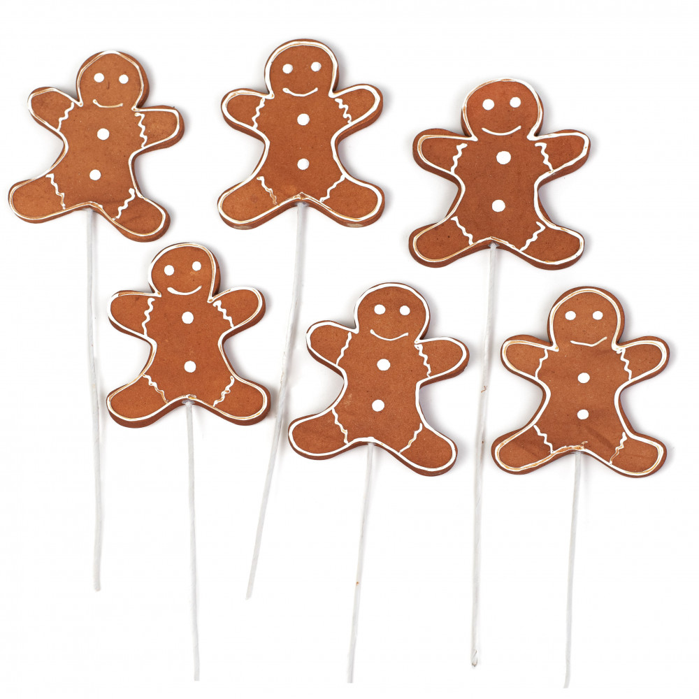 Floral Sprays & Picks: Gingerbread 