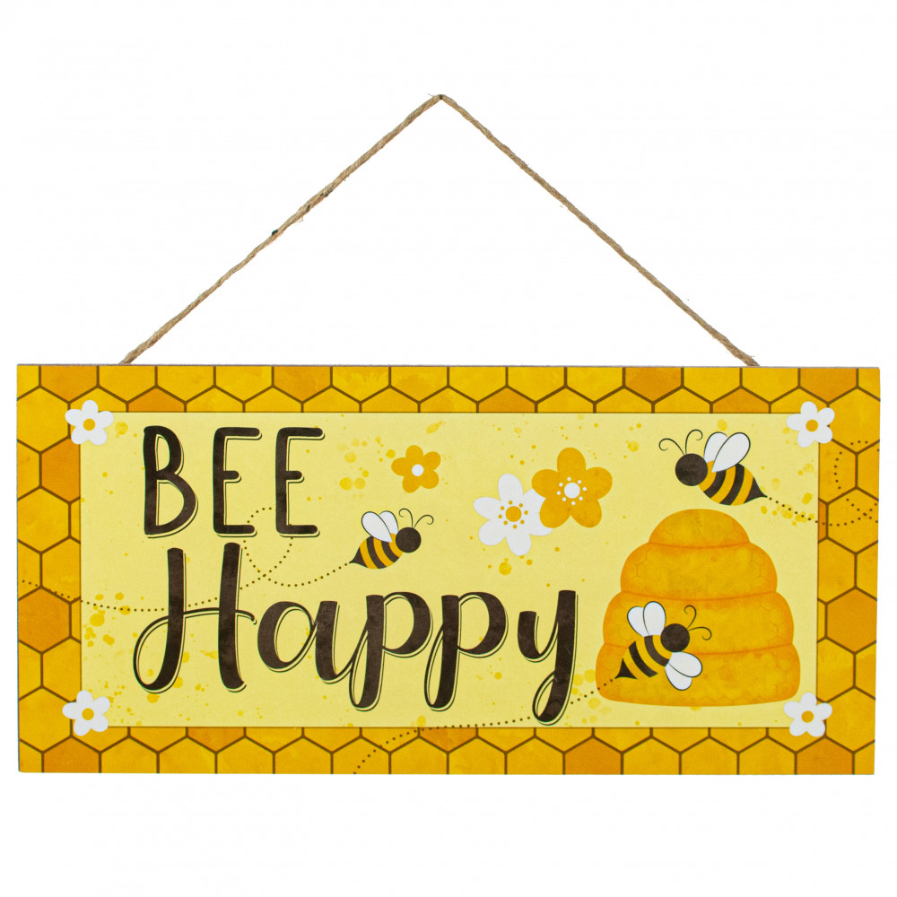 HAPPY DEALS ~ Bee-Attitude Sign Craft Kits | 12 Pack | 8 Inch | Religious  Crafts for Kids