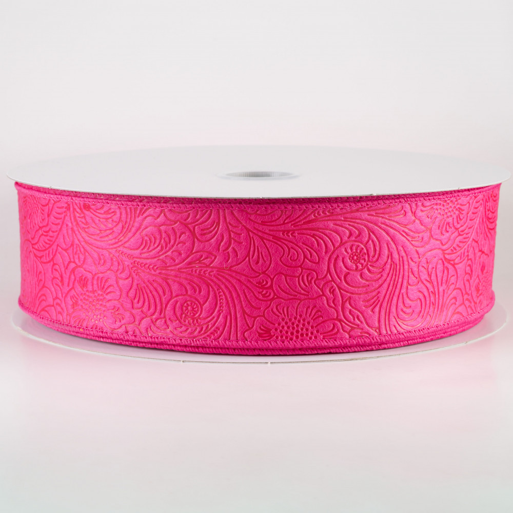 Wired Fabric Florist Ribbon