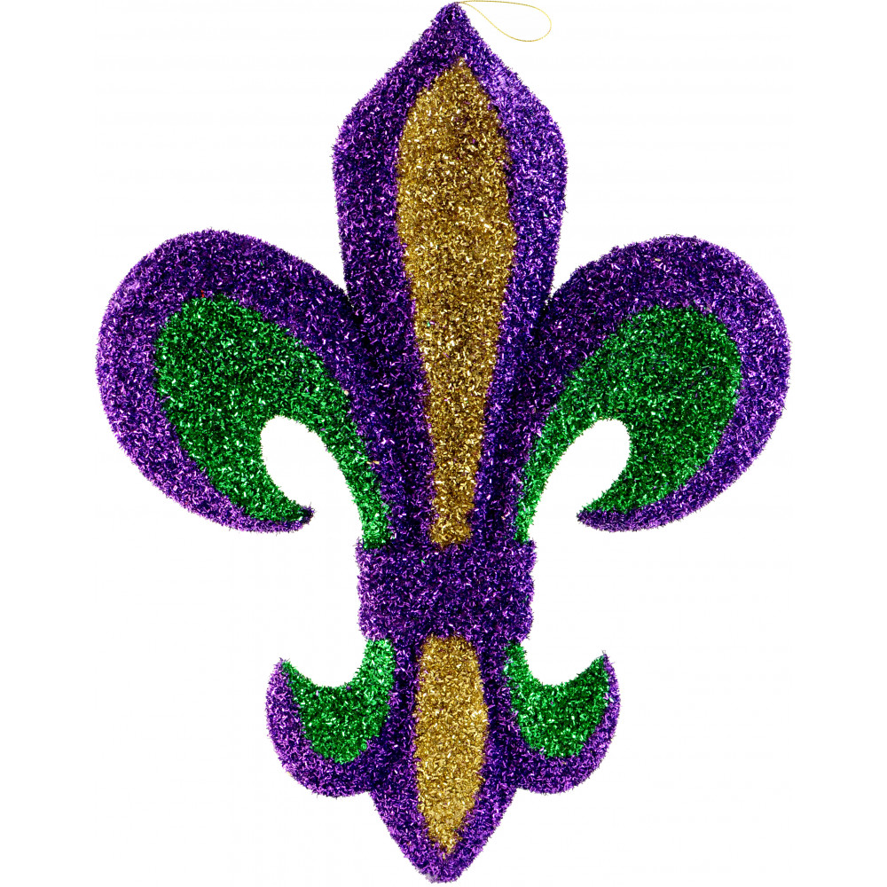 Royal Fleur De Lis Mardi Gras Ornaments 