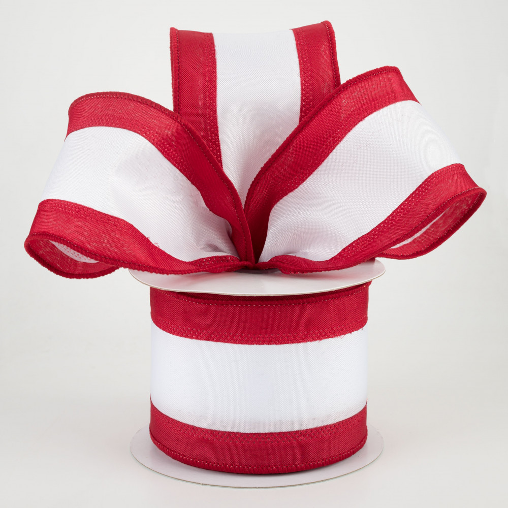 Red and White Ribbon Kit - Set of 5