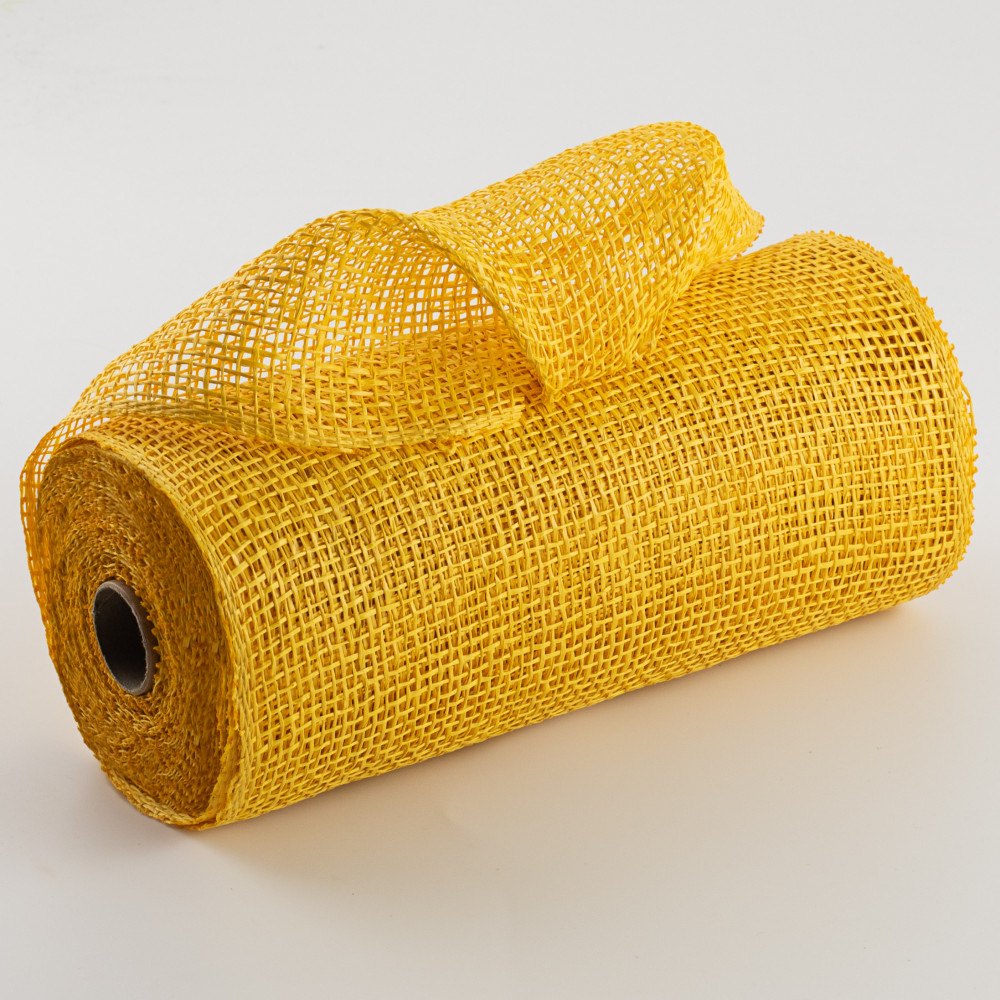 Poly Burlap mesh 10 inches Deco mesh 10 inch Rolls Clearance Burlap 10  Yards (Black+Yellow) : Buy Online at Best Price in KSA - Souq is now  : Arts & Crafts