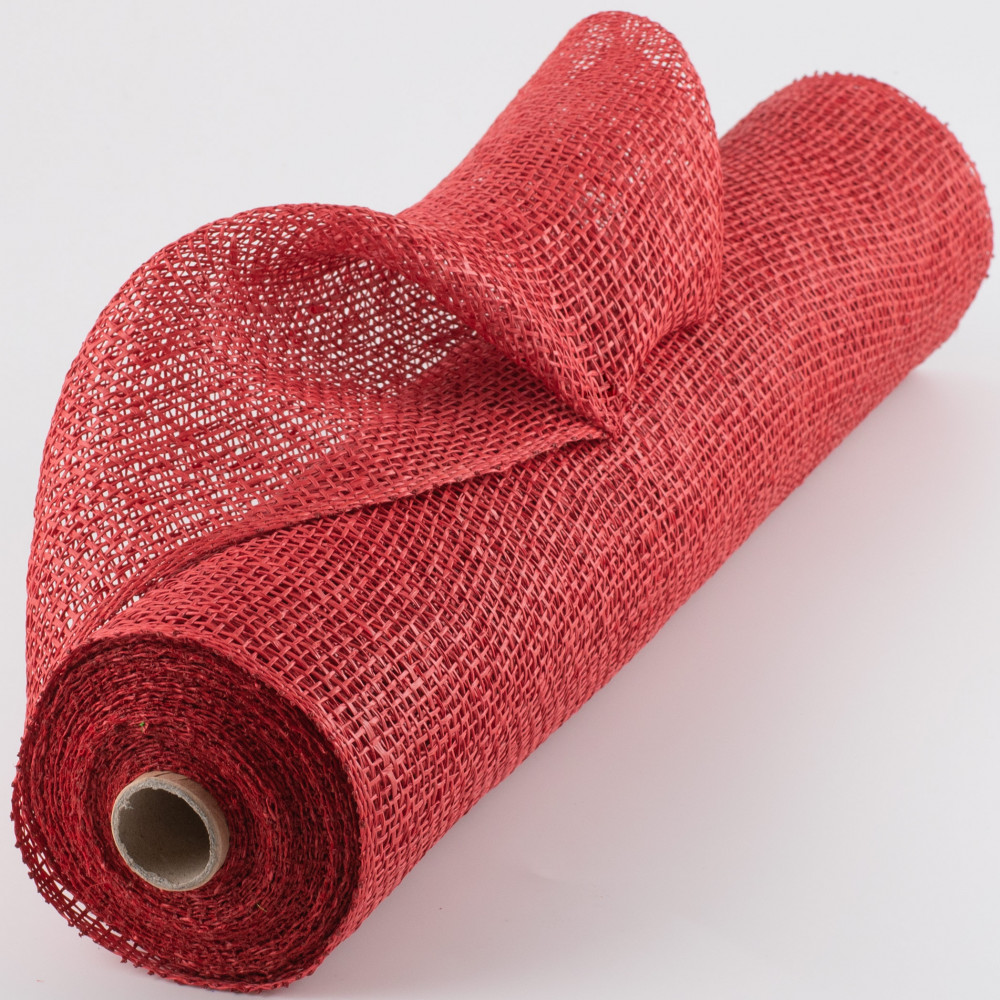21 Poly Mesh Roll: Red
