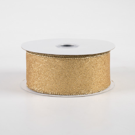 Gold Glitter Ribbon