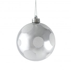 Clear Oval Ball Ornament: 83MM