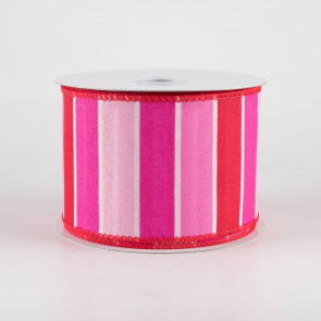 2.5 Valentine Graphics Ribbon: Hot Pink, Pink, Red (10 Yards) [RGF116311]  