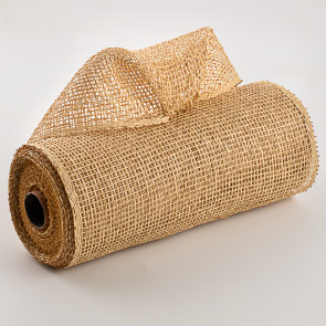 6 Natural Faux Burlap Ribbon - 10 Yard Roll [FAUXRIBBON-6] - $9.99 :  , Burlap for Wedding and Special Events