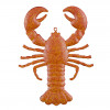 12 Pcs Plastic Crawfish Simulated Crayfish Lobster Models Marine Animal  Toys Tpr Rubber Seafood Boil Party Supplies Child