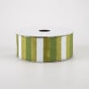 1.5 Watermelon Slice Satin Stripe Ribbon (10 Yards)