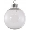 Clear Plastic Ball Ornament: 83MM [2610-62] - CraftOutlet.com